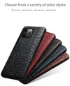 Genuine Grain Leather Case For iPhone 14/13 Series iPhone 14/13 genuine leather case Styleeo