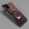 Kickstand Luxury Leather iPhone Case For iPhone 11 / Brown Genuine Leather iPhone Case Styleeo