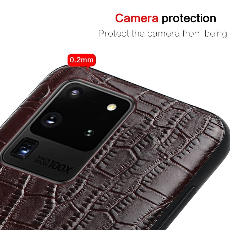 Genuine Leather Case for Samsung Galaxy S21/ S21 Plus/ S21 Ultra Samsung S21 Genuine Leather Case Styleeo