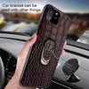 Kickstand iPhone 12 Leather Case Genuine Leather Kickstand iPhone 12 Case Styleeo