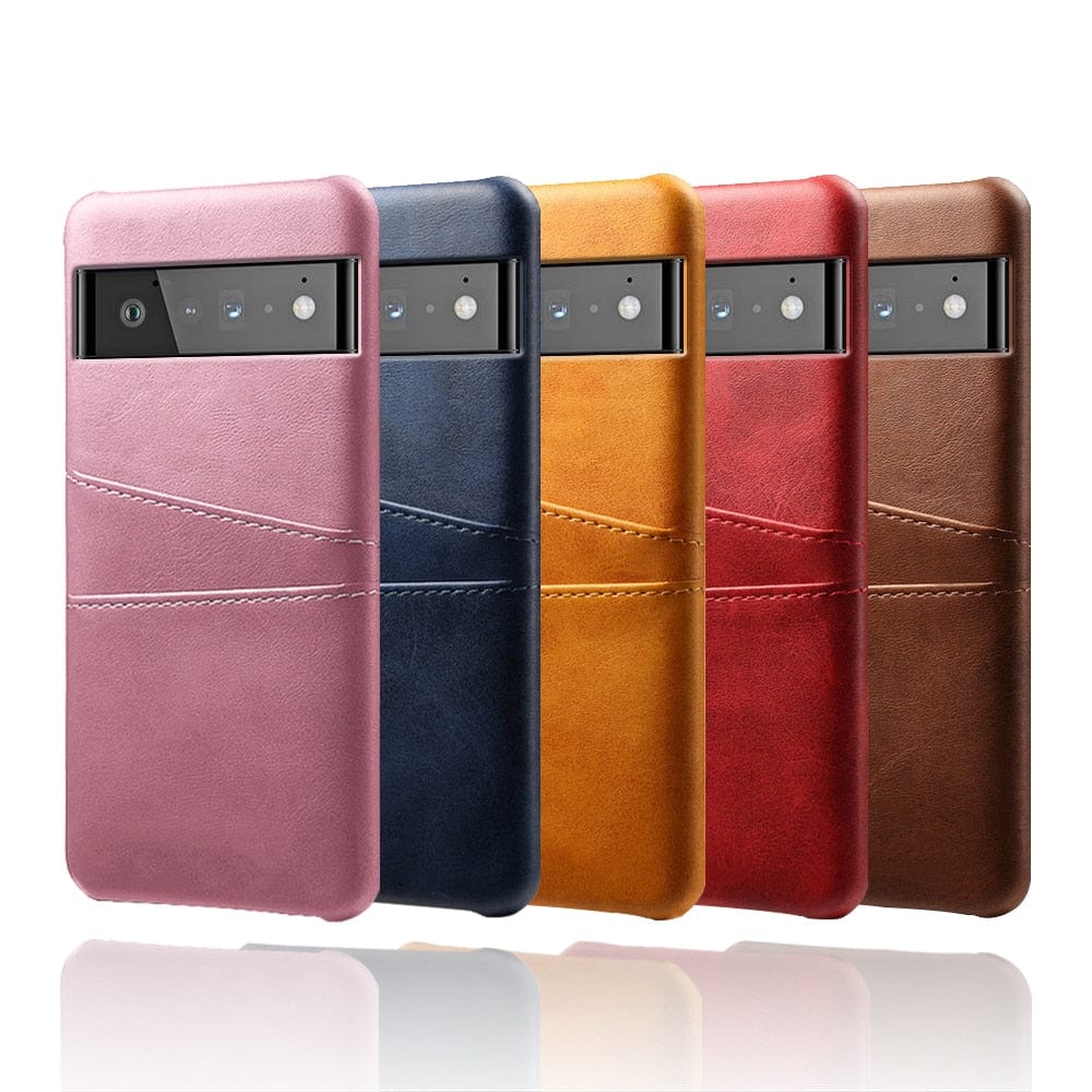 Luxury Leather Card Slots Wallet Case For Google Pixel Series Card Slots Wallet Case For Google Pixel Series Styleeo
