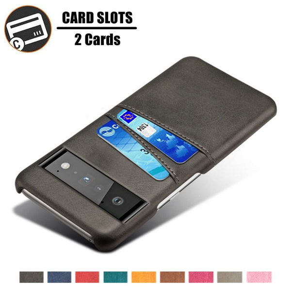 Luxury Leather Card Slots Wallet Case For Google Pixel Series Card Slots Wallet Case For Google Pixel Series Styleeo