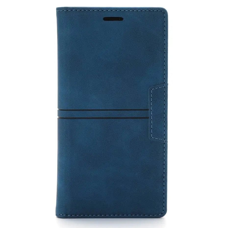 Suede Leather Magnetic Flip Cover Google Pixel Wallet Case