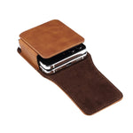 Leather Samsung Z Flip Belt Phone Holster Case