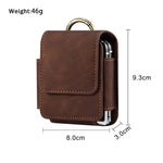 Leather Samsung Z Flip Belt Phone Holster Case