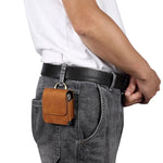 Leather Samsung Z Flip Belt Phone Holster Case