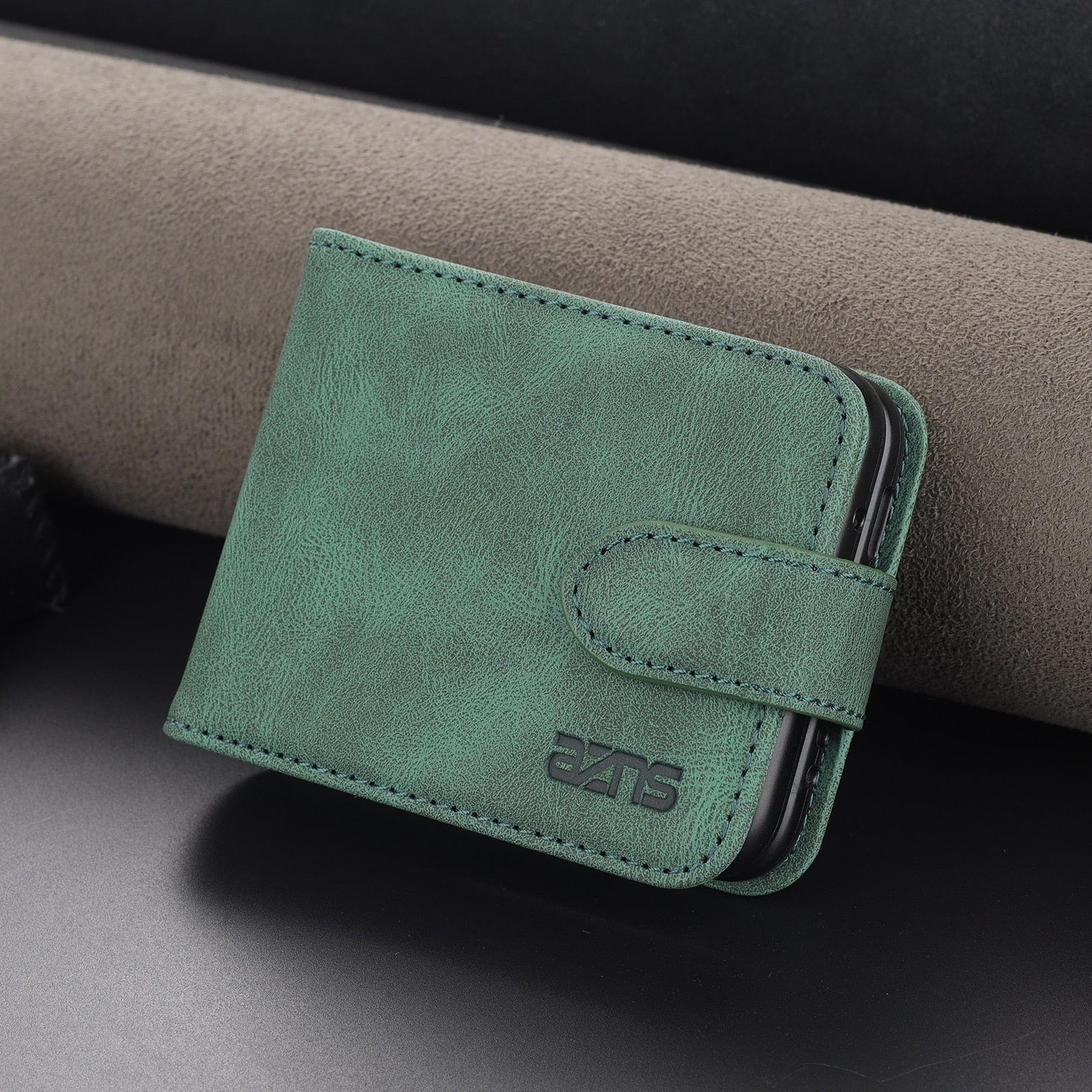 Wallet Case For Samsung Galaxy Z Flip 4 5G | Leather Card Slots Samsung Z Flip 4 Wallet Case Styleeo