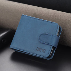 Wallet Case For Samsung Galaxy Z Flip 4 5G | Leather Card Slots Samsung Z Flip 4 Wallet Case Styleeo