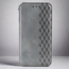Embossed Flip Cover iPhone Wallet Case iPhone SE 2020 / GRAY Embossed Flip Cover iPhone Wallet Case Styleeo