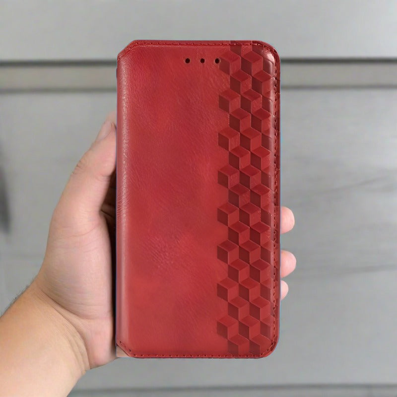 Samsung Wallet Case-red-styleeo
