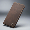 iPhone 13 Magnetic Flip Wallet Case For iPhone 13 Mini / Coffee Magnetic iPhone 13 Wallet Case Styleeo