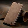 Retro Magnetic Card Holder iPhone 13 Wallet Case For iPhone 13 Mini / Brown Styleeo