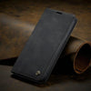 Retro Magnetic Card Holder iPhone 13 Wallet Case For iPhone 13 Mini / Black Styleeo