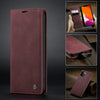 Retro Magnetic Card Holder iPhone 13 Wallet Case Styleeo
