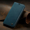 Retro Magnetic Card Holder iPhone 13 Wallet Case For iPhone 13 / Blue Styleeo