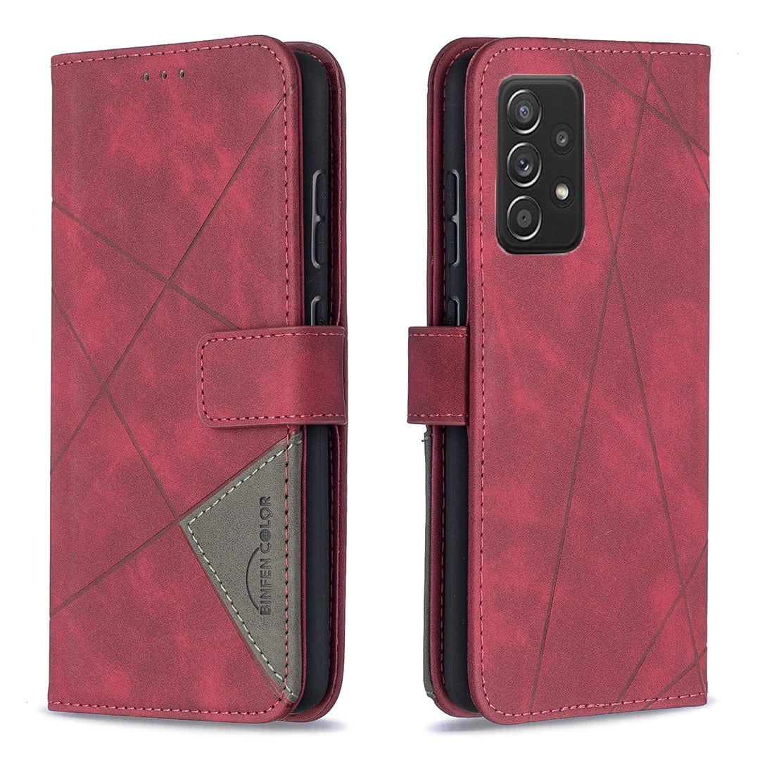 Leather Flip Wallet Case For Samsung Galaxy S23/S22/S21/S20 FE Wallet Case For Samsung Galaxy S23/S22/S21/S20 FE Styleeo