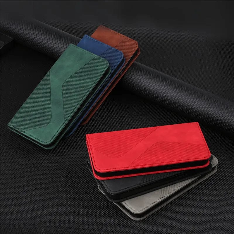 Leather Google Pixel Wallet Case | Magentic Cardholder