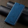 Magnetic Leather iPhone Flip Cover Wallet Case For 7Plus 8Plus / Blue Magnetic Leather Flip Cover iPhone Wallet Case Styleeo