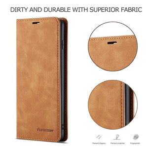 Magnetic Leather iPhone Flip Cover Wallet Case Magnetic Leather Flip Cover iPhone Wallet Case Styleeo