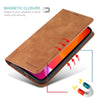 Magnetic Leather iPhone Flip Cover Wallet Case Magnetic Leather Flip Cover iPhone Wallet Case Styleeo
