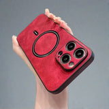 Magsafe iPhone 13 case-red-styleeo