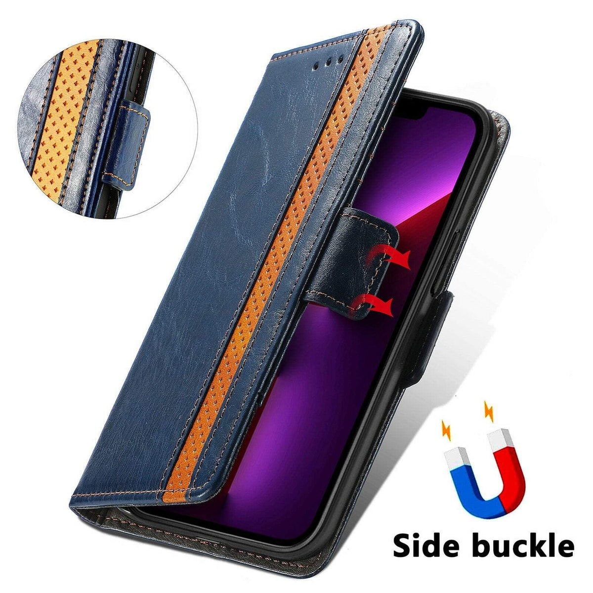 iPhone Full Body Leather Protective Wallet Cases Styleeo