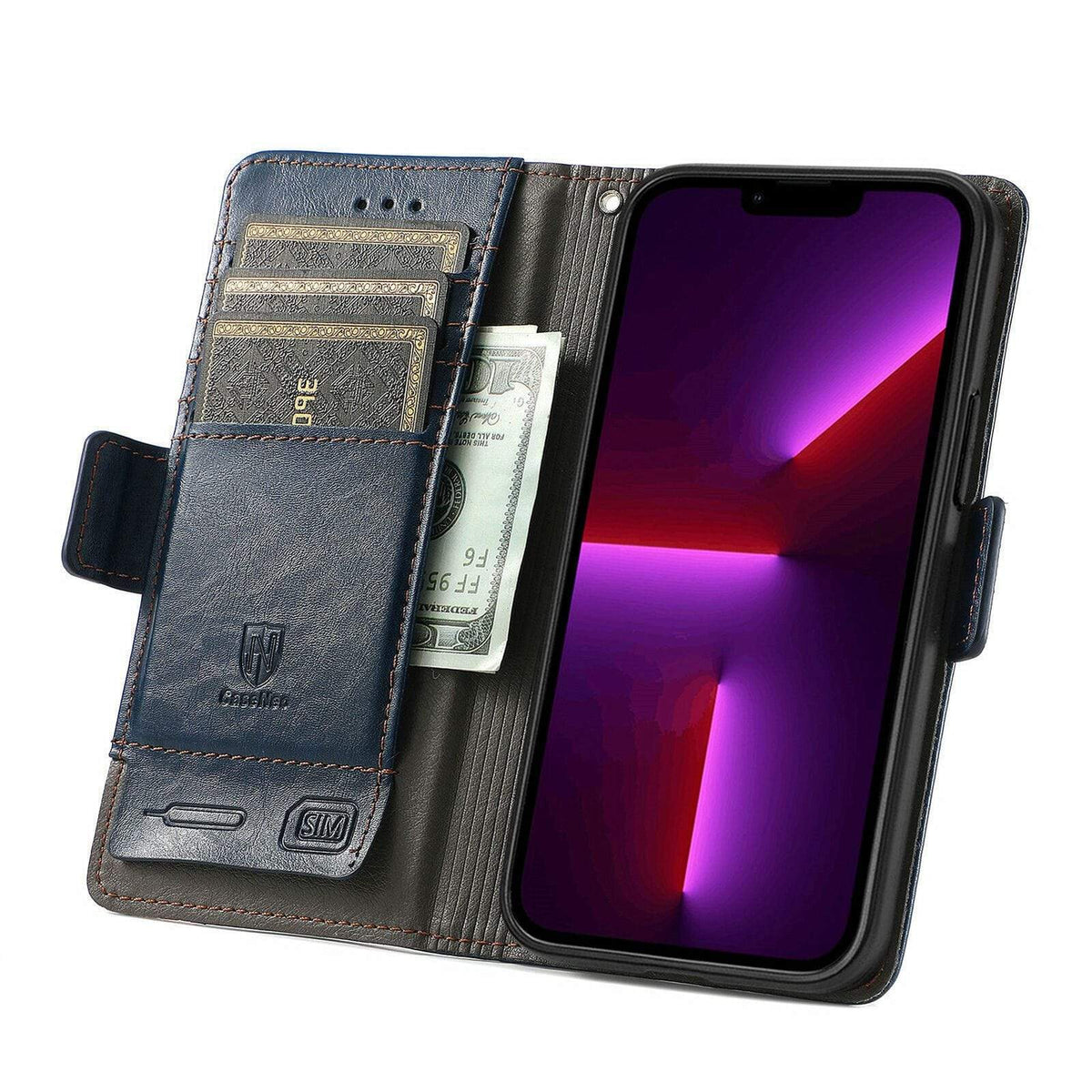 iPhone Full Body Leather Protective Wallet Cases Styleeo