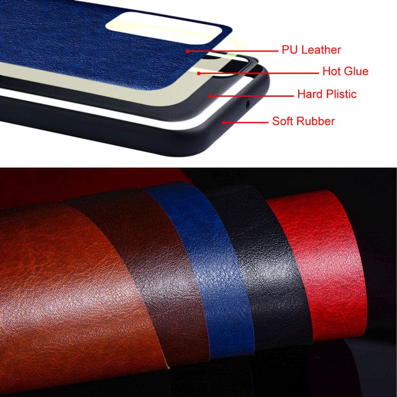 Luxury leather Case for Samsung Galaxy S23/S23 Ultra/S23 Plus 5G Styleeo