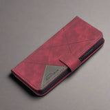 Leather Samsung Phone Wallet Case | Magnetic Cardholder