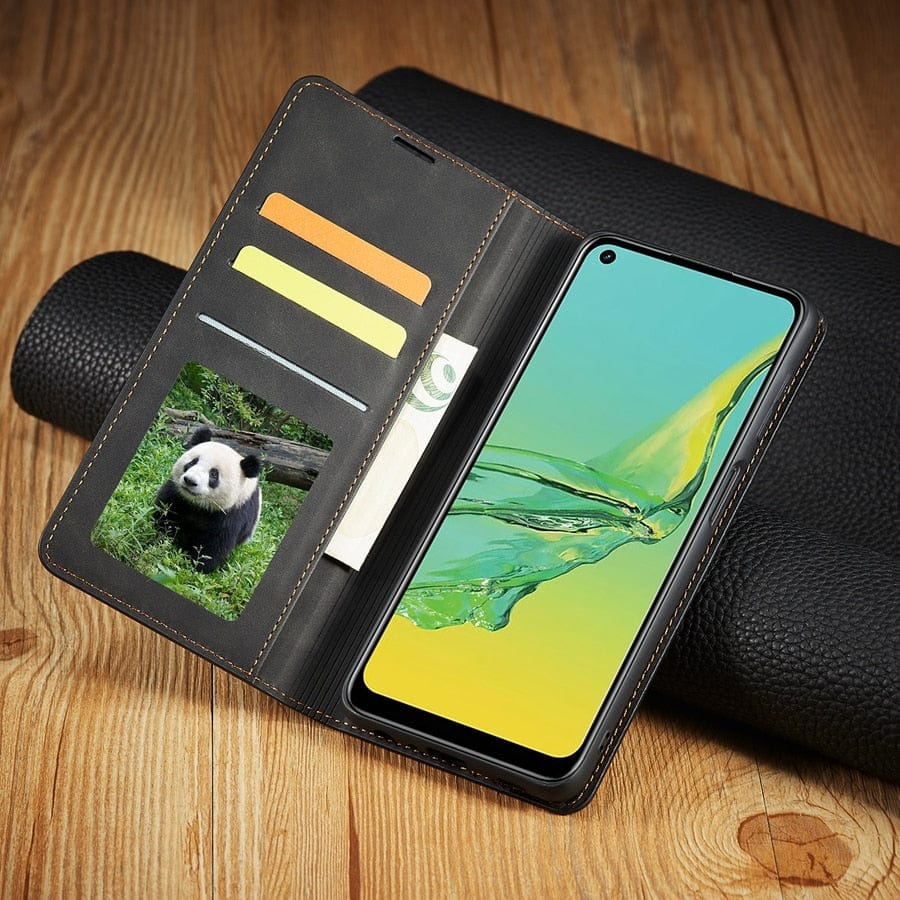 Leather Wallet Case For Samsung Galaxy A Series Phones Styleeo