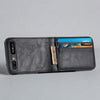 Leather Wallet Case for Samsung Galaxy Z Flip/ Flip 3 5G for Galaxy Z Flip / Black Styleeo
