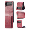 Leather Wallet Case for Samsung Galaxy Z Flip/ Flip 3 5G Samsung z flip/ flip 3 5g wallet case Styleeo