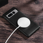 Slim Leather Wireless Charging Case For Google Pixel 7/7 Pro/6/6 Pro Wireless Charging Case For Google Pixel 7/7 Pro/6/6 Pro Styleeo