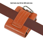 Flip Leather Belt Case For Samsung Galaxy Z Flip 3 & Motorola Razr 5G Samsung Z Flip 3 Belt Case Styleeo