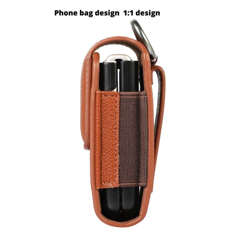 Flip Leather Belt Case For Samsung Galaxy Z Flip 3 & Motorola Razr 5G Samsung Z Flip 3 Belt Case Styleeo