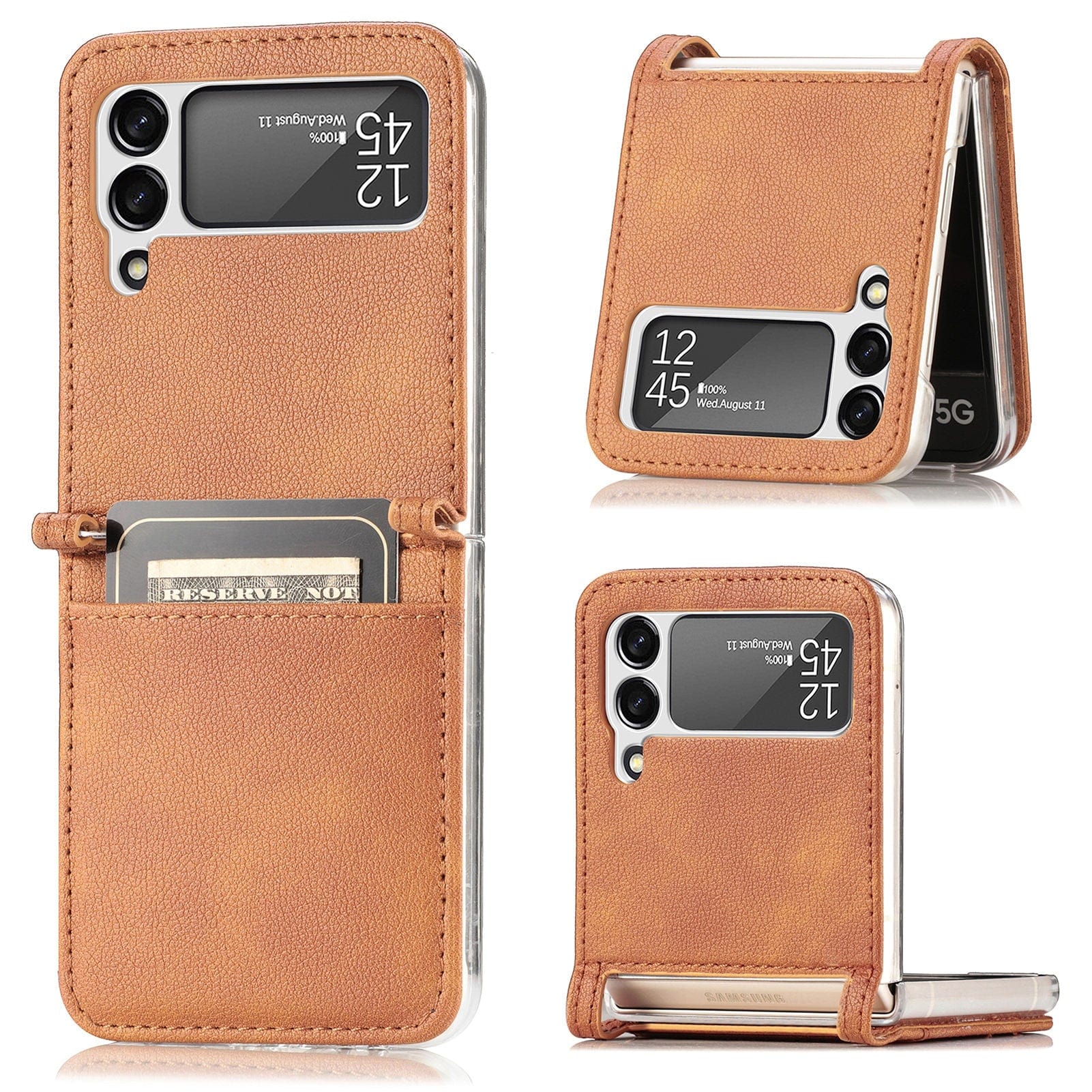 Samsung Galaxy Z Flip 3 Cardholder Case Samsung Z Flip 3 Cardholder Case Styleeo