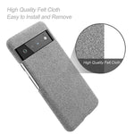 Luxury Cloth Texture Fitted Case For Google Pixel Series Styleeo