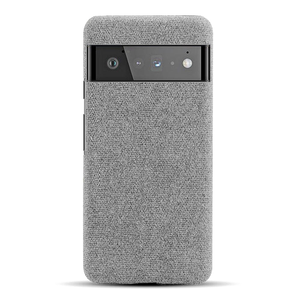 Luxury Cloth Texture Fitted Case For Google Pixel Series Styleeo