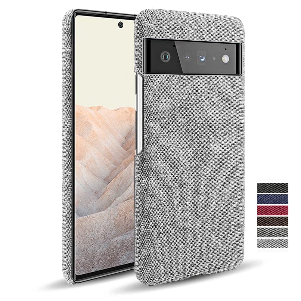 Luxury Cloth Texture Fitted Case For Google Pixel Series Fitted Case For Google Pixel Series Styleeo
