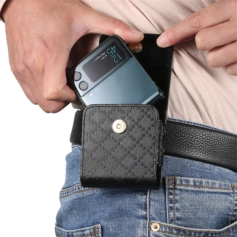 Leather Belt Clip Phone Holster Case