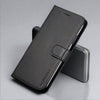 Luxury Leather Flip Cover Wallet Case for iPhone 13/12/11 For iPhone 11 / Black iPhone 12/11/13 leather wallet case Styleeo