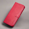 Luxury Leather Flip Cover Wallet Case for iPhone 13/12/11 For iPhone 11 / Rose red iPhone 12/11/13 leather wallet case Styleeo