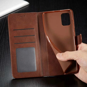 Luxury Leather Flip Cover Wallet Case for iPhone X/8/7/6 Series leather wallet case for iphone X/8/7/6 Series Styleeo