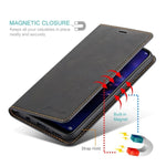 Magnetic Flip Cover Leather iPhone Wallet Case