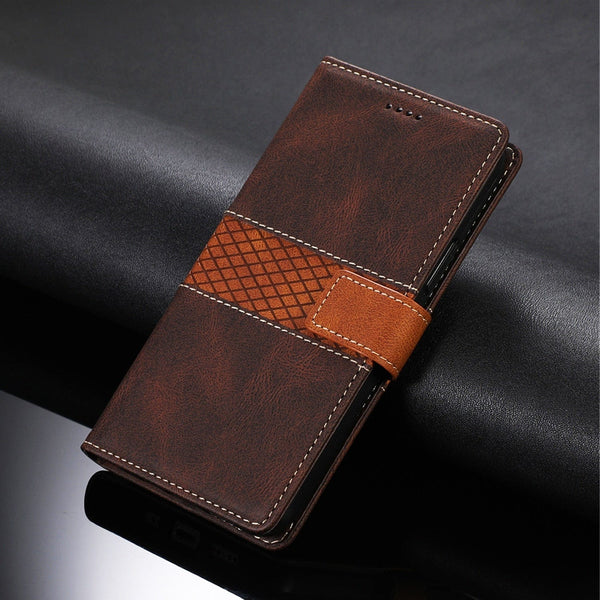 Luxury Leather Magnetic Flip Wallet Case For iPhone Styleeo