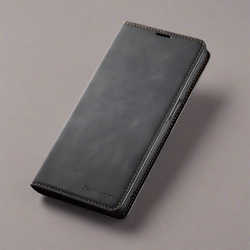 Flip Wallet Case For Samsung Galaxy A51/A52/A53/A70/A71/A72/A73 5G Samsung A51 / Black flip wallet case for samsung a series Styleeo