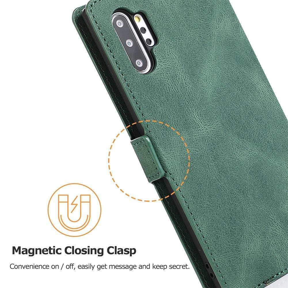 Magnetic Leather Flip Wallet Case For Samsung Galaxy Leather flip wallet case for Samsung galaxy Styleeo