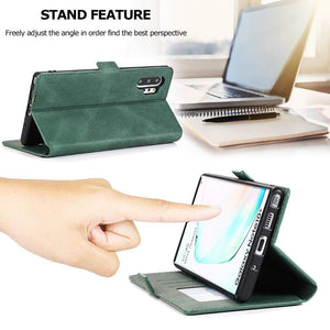 Magnetic Leather Flip Wallet Case For Samsung Galaxy Leather flip wallet case for Samsung galaxy Styleeo