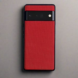 Luxury Nylon Fabric Case For Google Pixel 7/7 Pro/6/6 Pro For Google Pixel 6 / Red Nylon Fabric Case For Google Pixel 7/7 Pro/6/6 Pro Styleeo