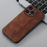 Luxury Slim Leather Case for iPhone 14/Pro/Max/Plus For iPhone 14 / C / China Styleeo